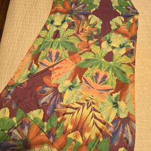 LuLaRoe Maxi Skirt – Women’s XL – Tropical Floral Print